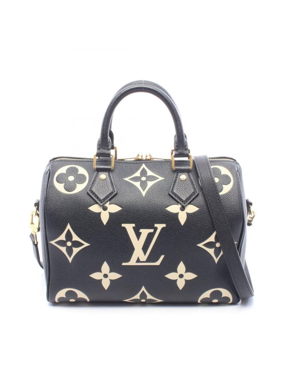 Louis Vuitton Handbag Speedy Bandouliere 25 Bicolor Monogram Empreinte 2-Way